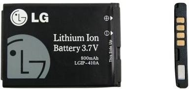 Batterij LG KU380 origineel LGIP-410A