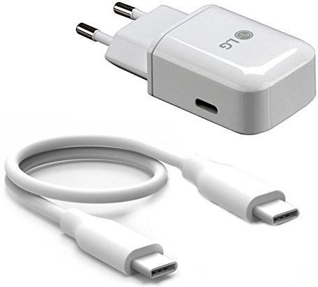 Oplader LG USB-C 3.0 Ampere - Origineel - Wit