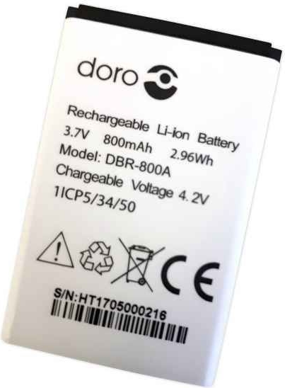 Doro 2424 Batterij origineel DBP-800B