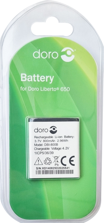 Doro Liberto 650 Batterij Origineel DBI-800B