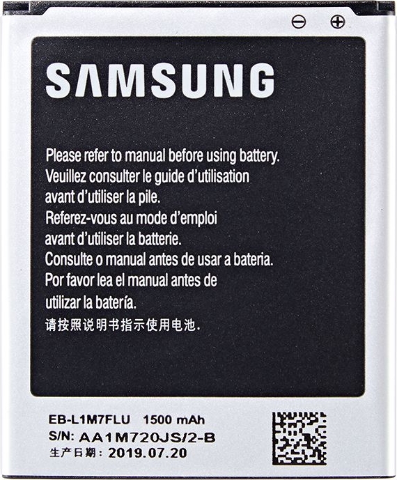 ᐅ Samsung Galaxy S3 Mini i8190 Batterij origineel EB-F1M7FLU bij GSMBatterij.nl