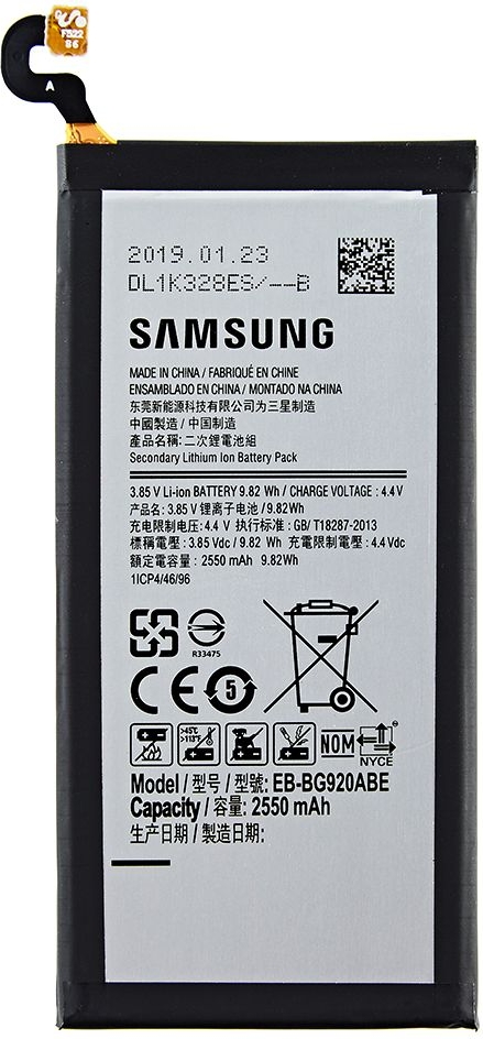 Natte sneeuw Celsius Smederij ᐅ • Samsung Galaxy S6 Batterij origineel EB-BG920ABE | Eenvoudig bij  GSMBatterij.nl