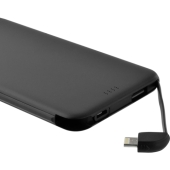 4000 mAh Powerbank Grab 'n Go - Super Slim - Zwart