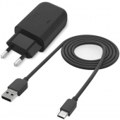 Oplader HTC USB-C 2.5 Ampere 100 CM - Origineel - Zwart