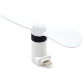 Mini Fan Apple Lightning wit