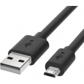 Micro-USB kabel - Zwart - 0.25 Meter