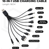Multi Connector USB Oplaadkabel