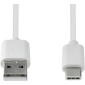 USB-C kabel voor HTC - Wit - 0.25 Meter