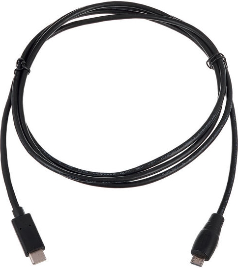 USB-C naar Micro-USB kabel voor HTC - Zwart - 2 meter