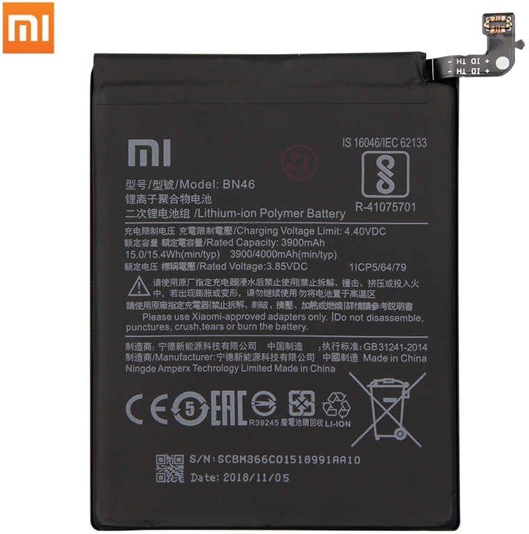 Xiaomi Redmi Note 8 batterij origineel BN46